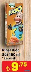 PINAR KİDO SÜT KARAMELLİ 180 ML
